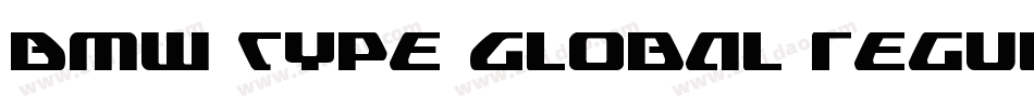 BMW Type Global Regular手机版字体转换